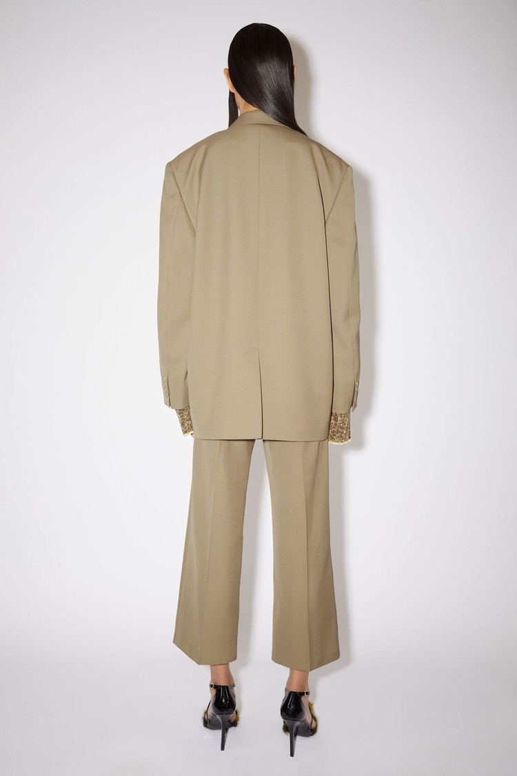 Green Acne Studios Single-breasted Women's Suits | BIGN-63587