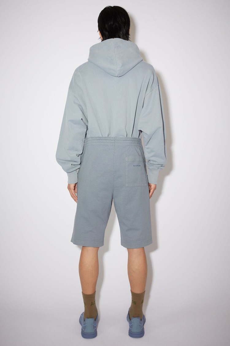 Grey Acne Studios Cotton Sweat Men's Shorts | IJSP-75861