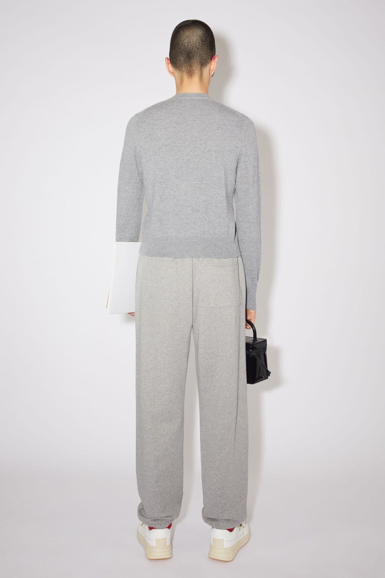 Grey Acne Studios Crew Neck Women's Cardigan | HQBF-19427