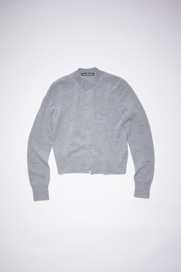 Grey Acne Studios Crew Neck Women's Cardigan | HQBF-19427