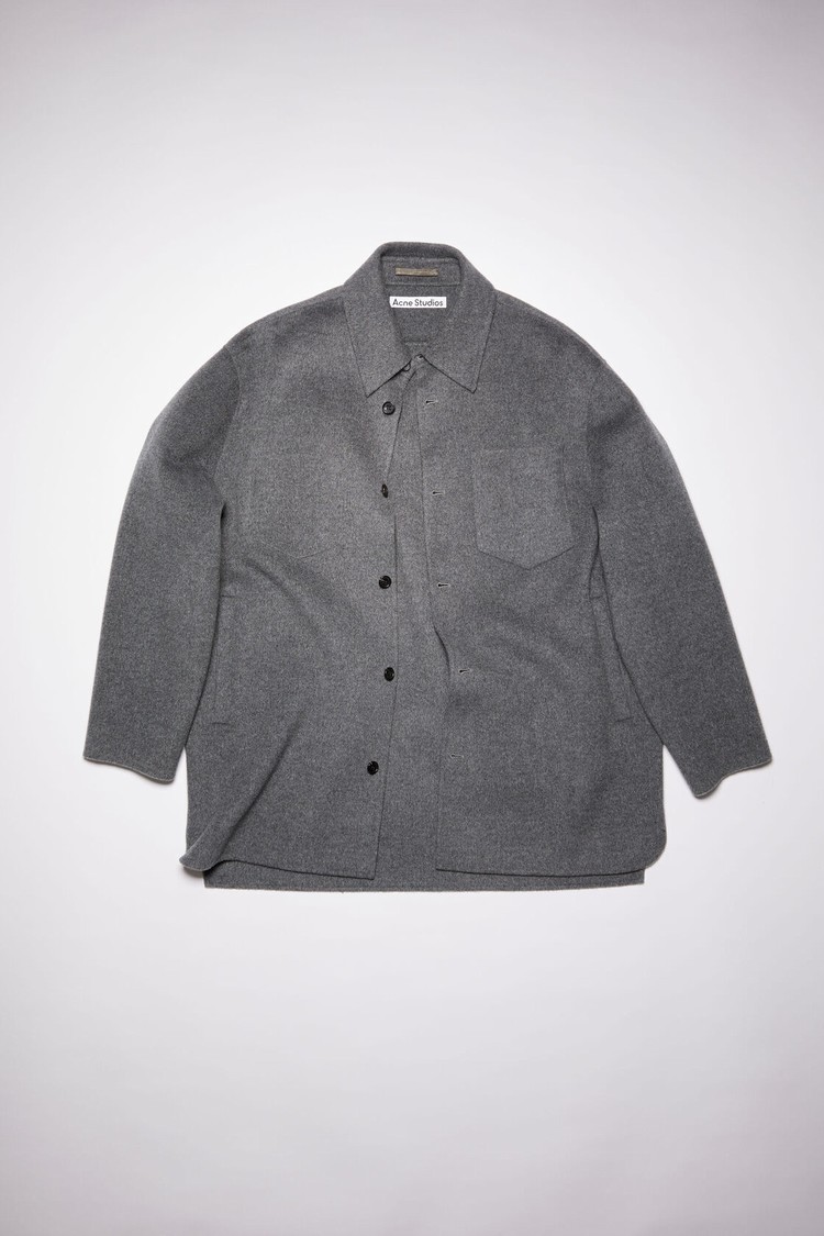 Grey Acne Studios Double Face Men's Jackets | NBVZ-96528