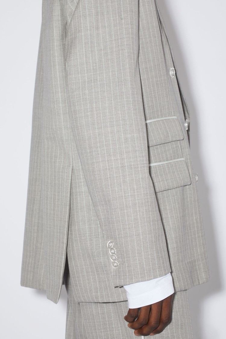 Grey Acne Studios Double-breasted Men's Suits | CMQX-62071