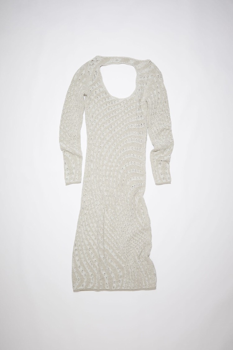 Grey Acne Studios Jacquard-knit Women's Dress | YMSK-23941