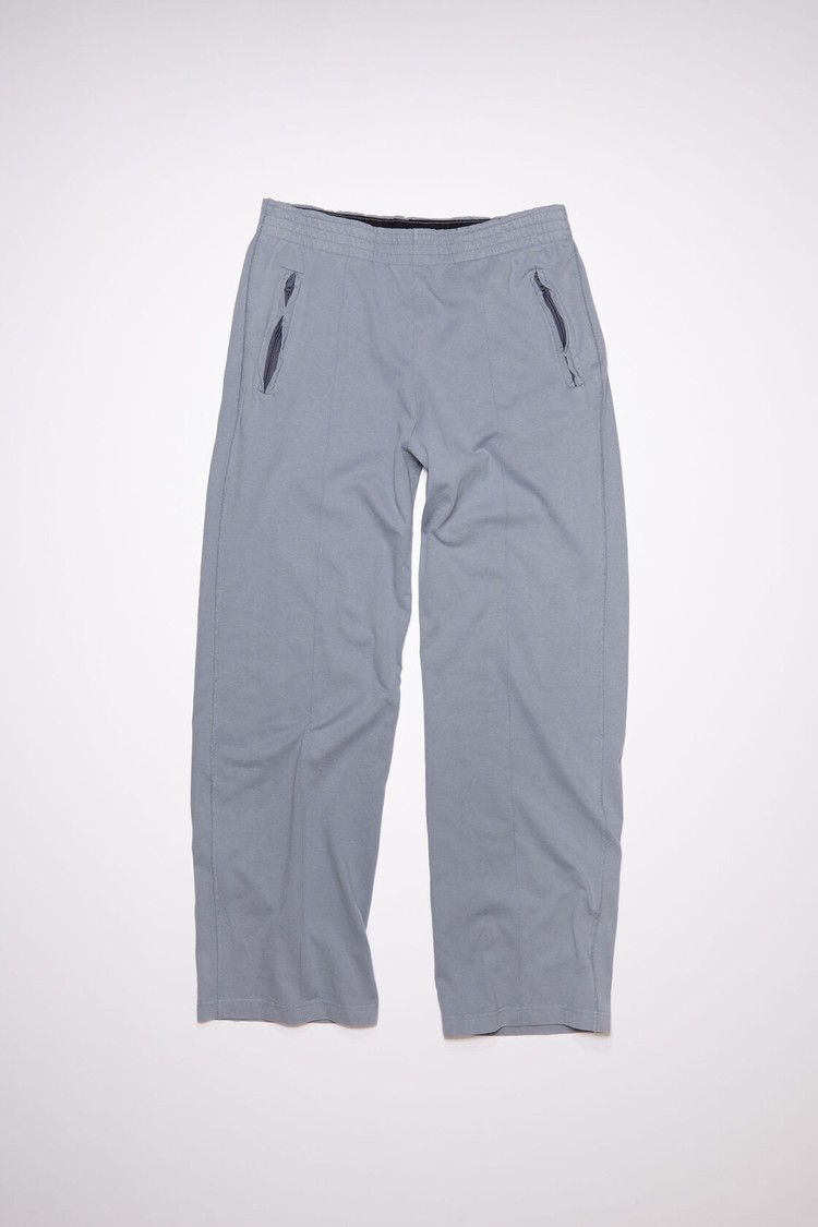 Grey Acne Studios Logo Men's Sweatpants | BWJM-86413