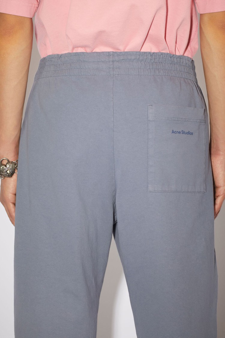 Grey Acne Studios Logo Men's Sweatpants | BWJM-86413