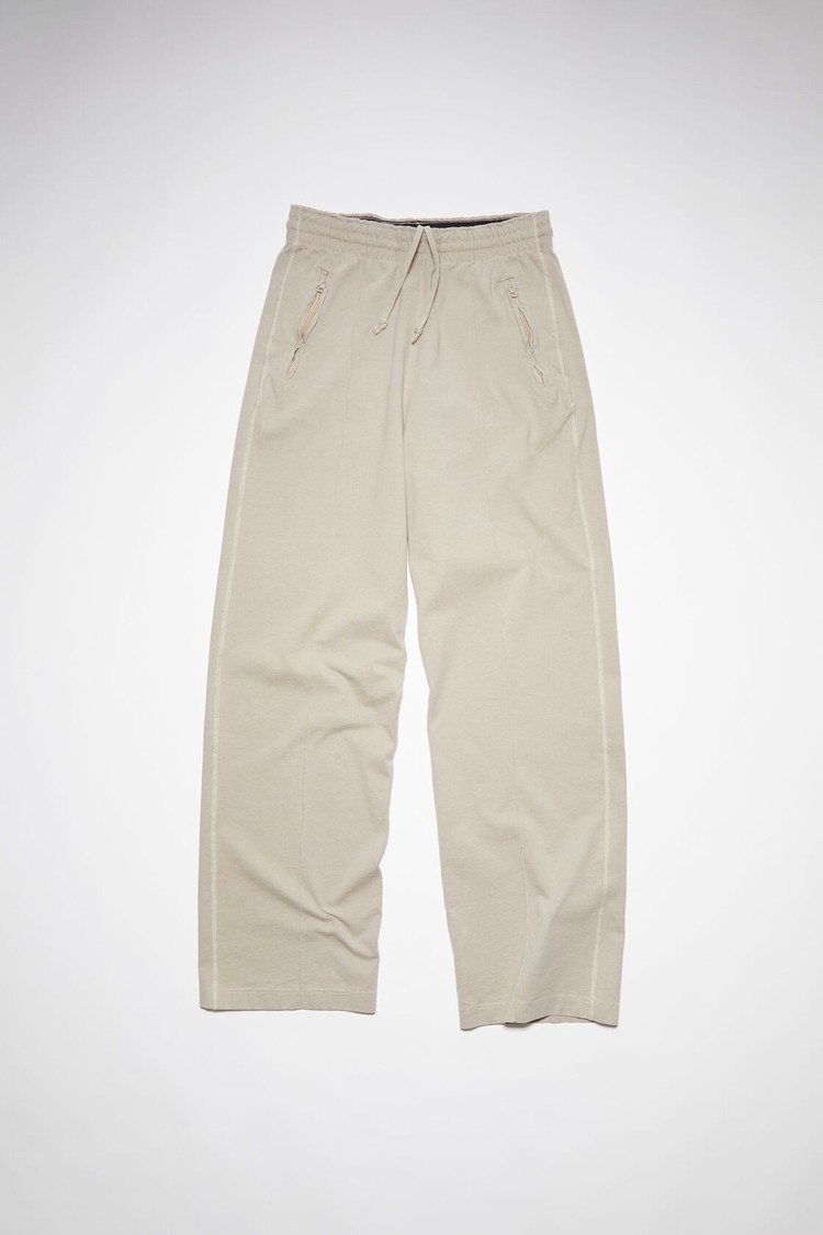 Grey Acne Studios Logo Men's Sweatpants | RKHU-47825