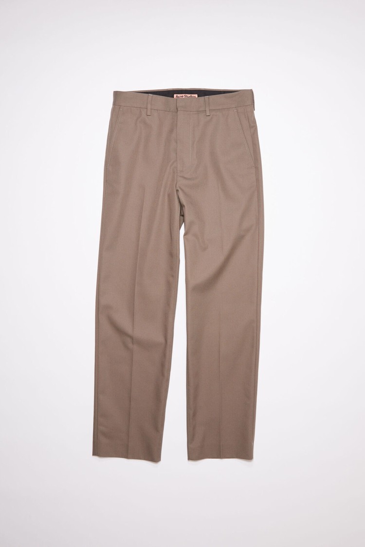 Grey Acne Studios Regular Fit Men's Trousers | RLVS-98562