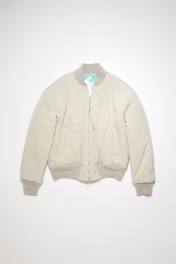 Grey Acne Studios Reversible Bomber Men's Jackets | SIRX-18342