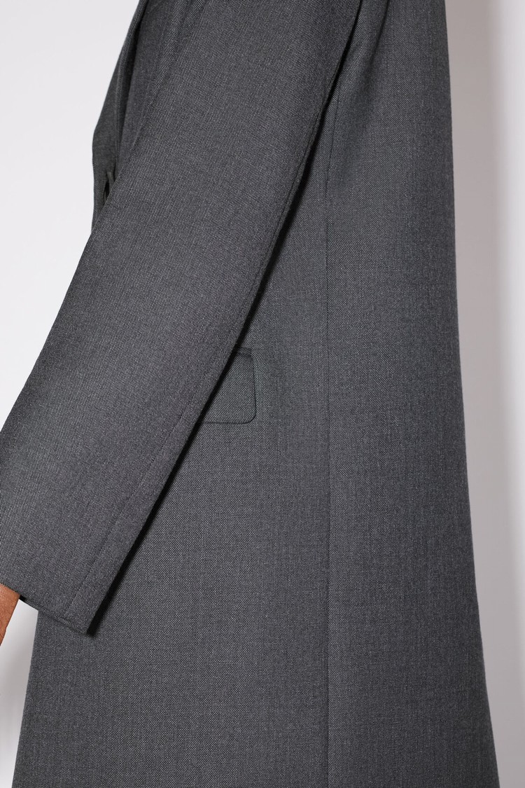 Grey Acne Studios Single-breasted Women's Coats | STJM-80293