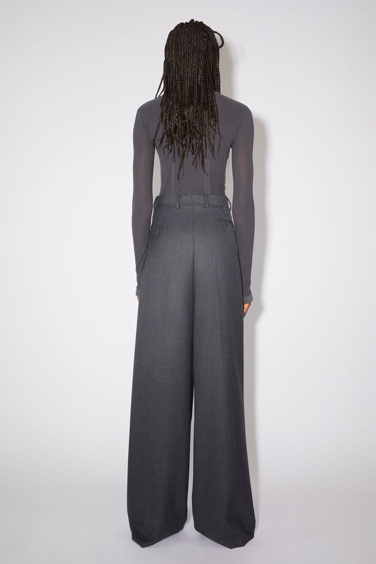 Grey Acne Studios Tailored Wrap Women's Trousers | KVGJ-23689