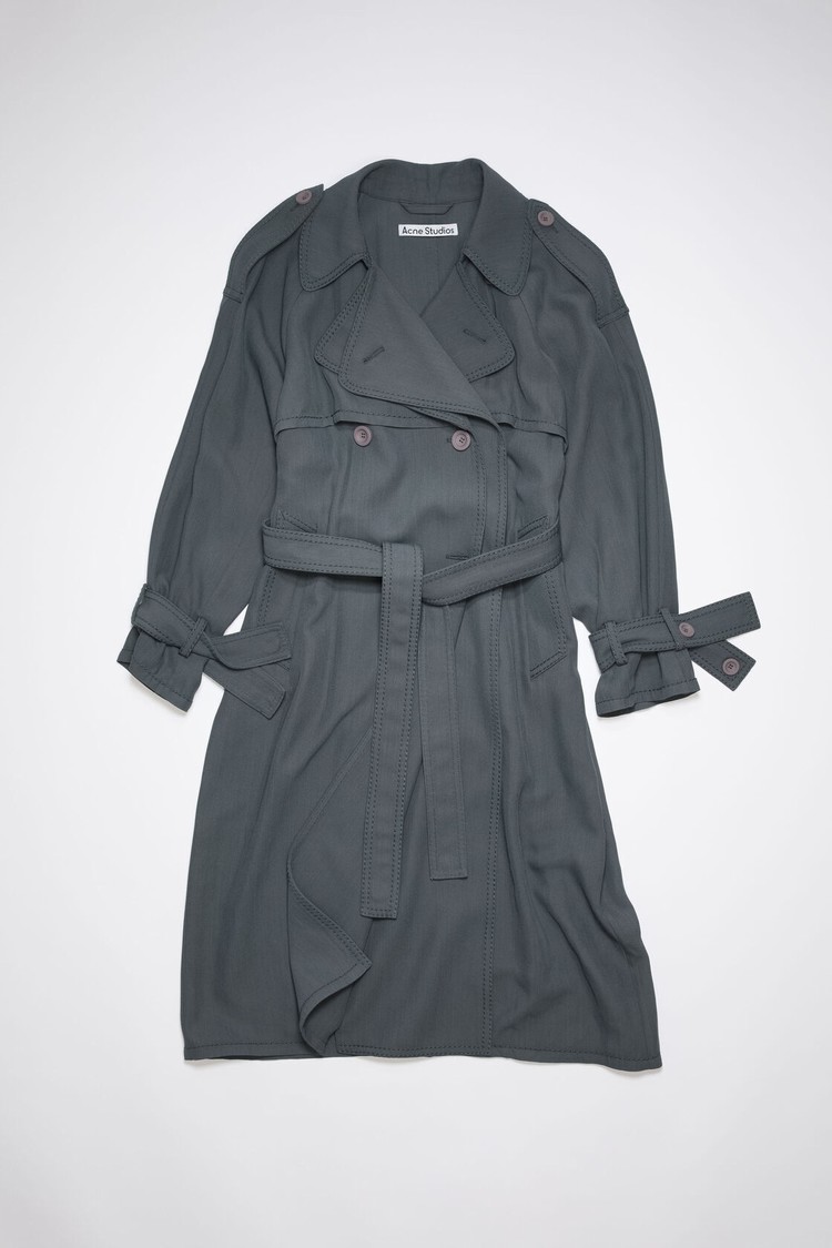 Grey Acne Studios Trench Women's Coats | VQZT-57961