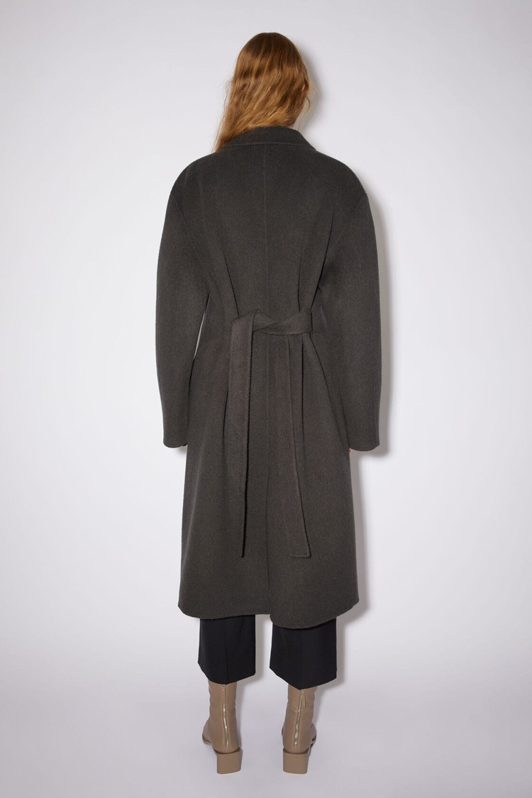 Grey Acne Studios Wrap Women's Coats | PJGD-01379