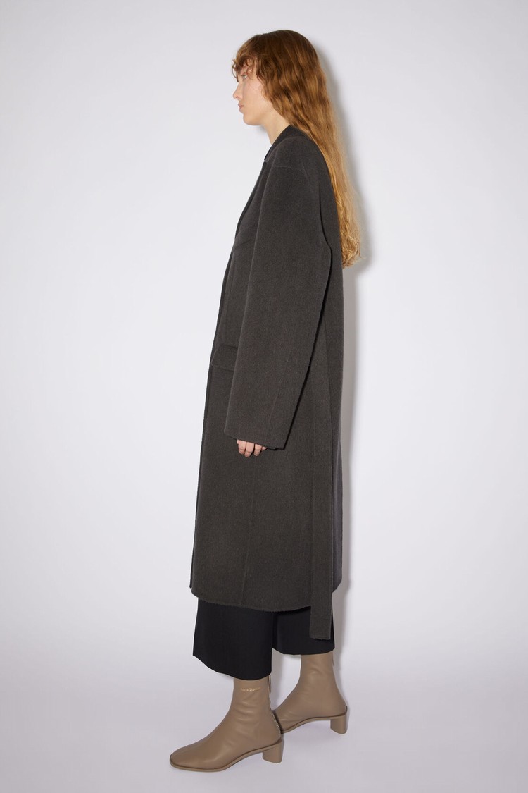 Grey Acne Studios Wrap Women's Coats | PJGD-01379