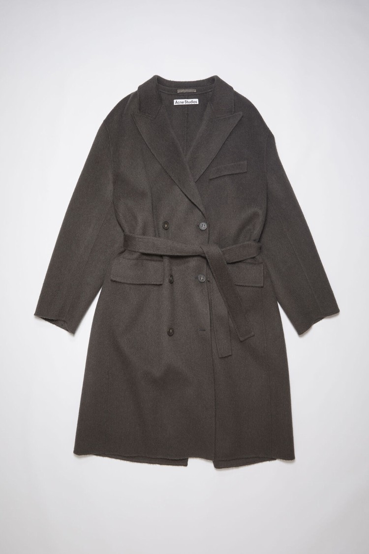 Grey Acne Studios Wrap Women's Coats | PJGD-01379