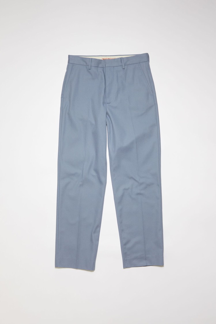 Indigo Acne Studios Regular Fit Men's Trousers | UICW-09426