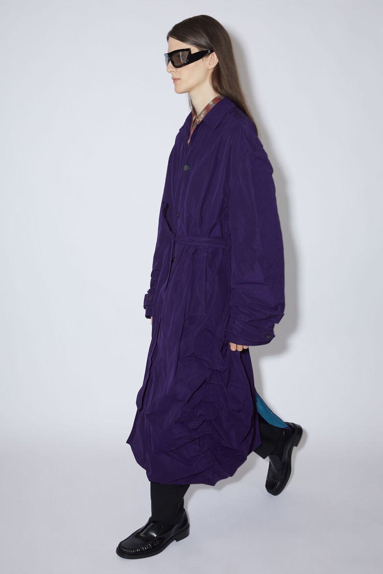 Indigo Acne Studios Trench Men's Coats | AMQW-20138