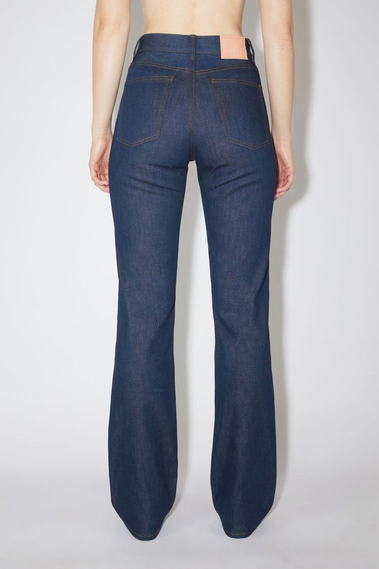 Indigo / Blue Acne Studios Regular Fit - 1977 Women's Jeans | JWQB-68394