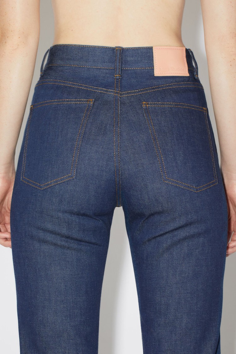 Indigo / Blue Acne Studios Regular Fit - 1977 Women's Jeans | JWQB-68394