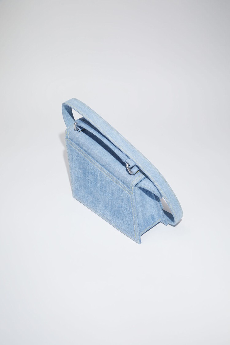 Light Blue Acne Studios Distortion Mini Bags | EGLS-50371