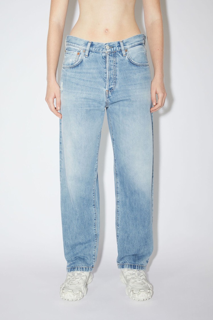 Light Blue Acne Studios Loose Fit - 1991 Toj Women's Jeans | EDWQ-29051