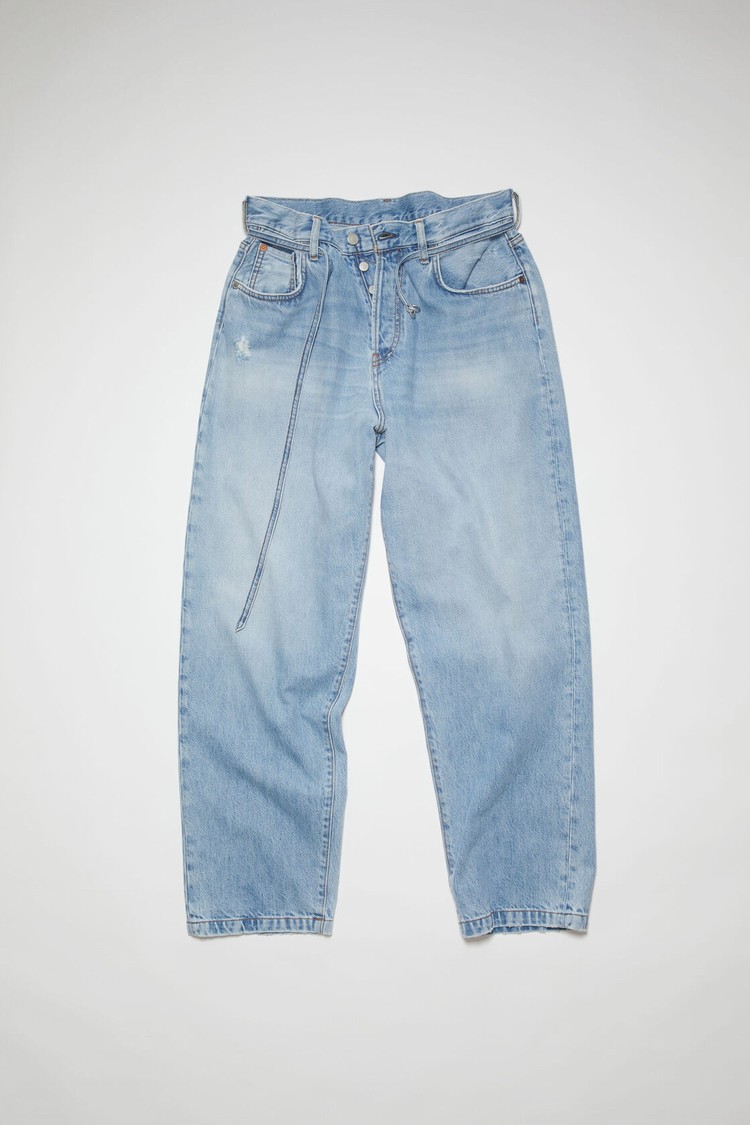 Light Blue Acne Studios Loose Fit - 1991 Toj Women's Jeans | EDWQ-29051