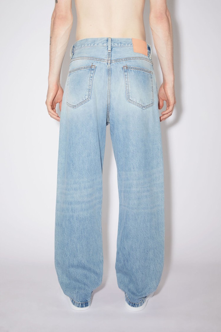 Light Blue Acne Studios Loose Fit - 1991 Toj Men's Jeans | QFAJ-06851