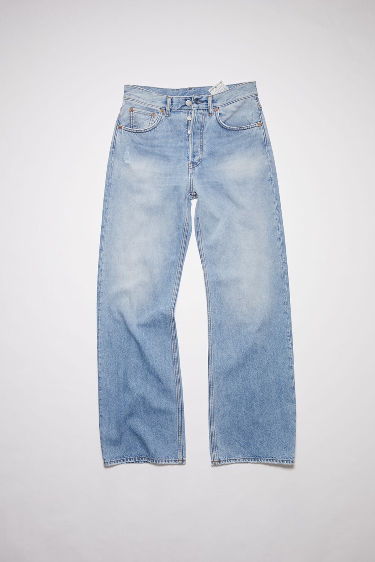 Light Blue Acne Studios Loose Fit - 2021 Women's Jeans | VQZY-25076