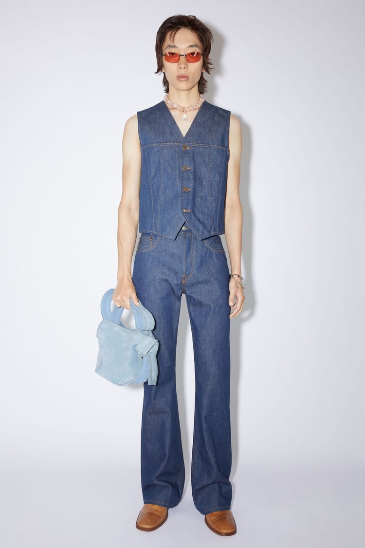 Light Blue Acne Studios Musubi Mini Shoulder Bag | EGXS-19870