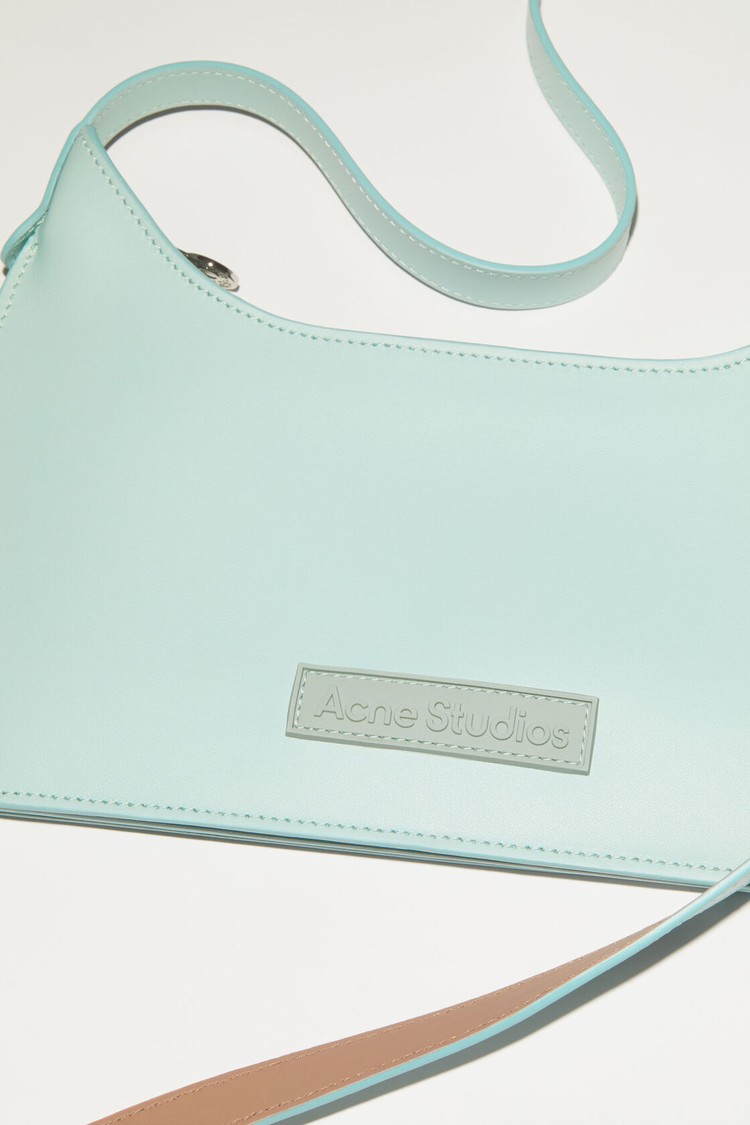 Light Blue Acne Studios Platt Mini Shoulder Bag | RNMU-91865