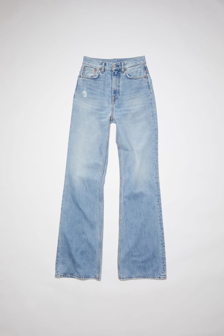 Light Blue Acne Studios Regular Fit - 1990 Women's Jeans | KSYX-73152