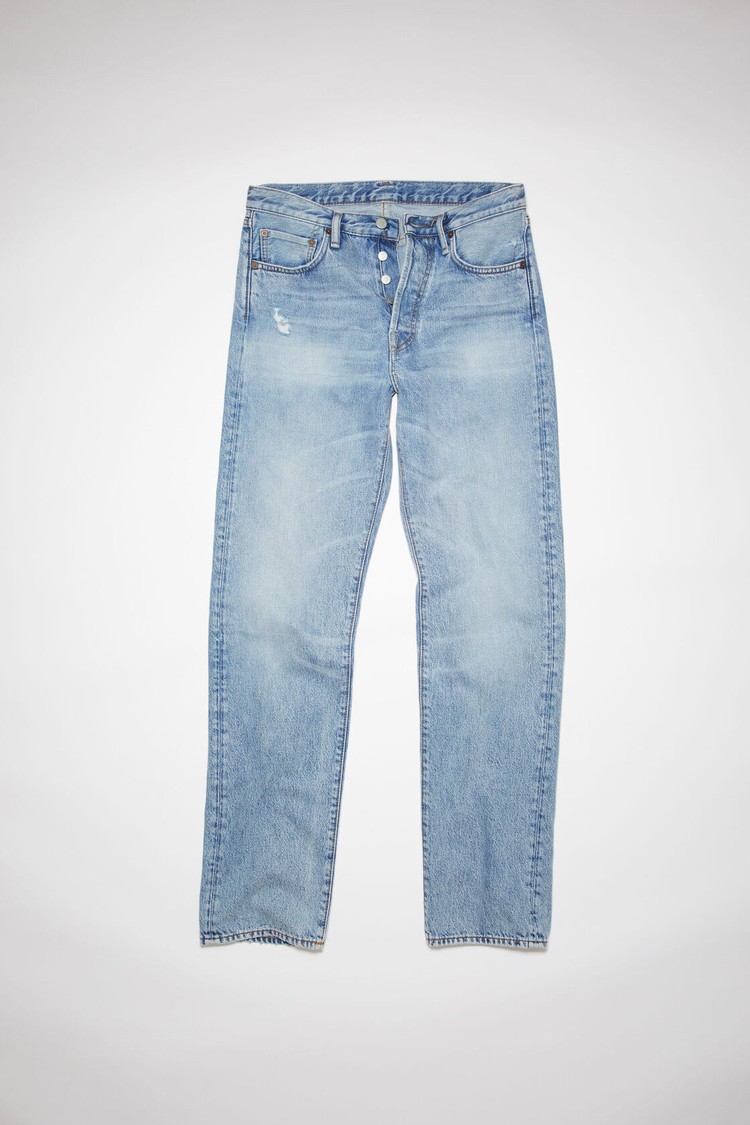 Light Blue Acne Studios Regular Fit -1996 Men's Jeans | RDAI-17368