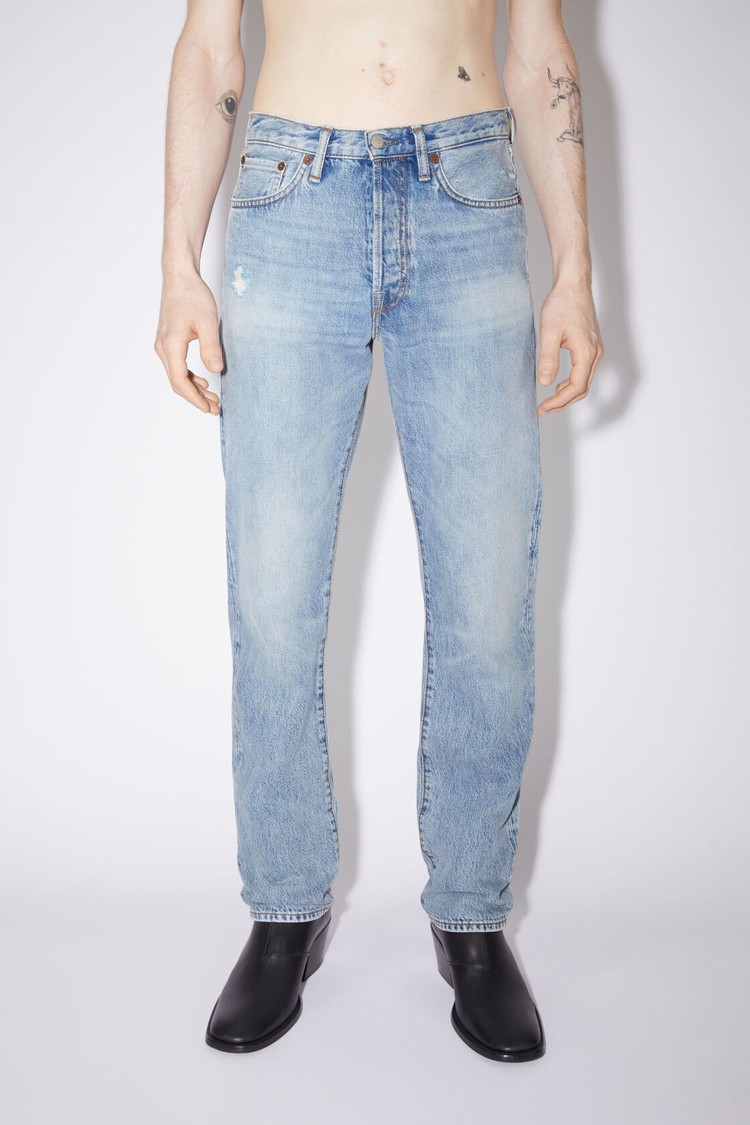 Light Blue Acne Studios Regular Fit -1996 Men\'s Jeans | RDAI-17368