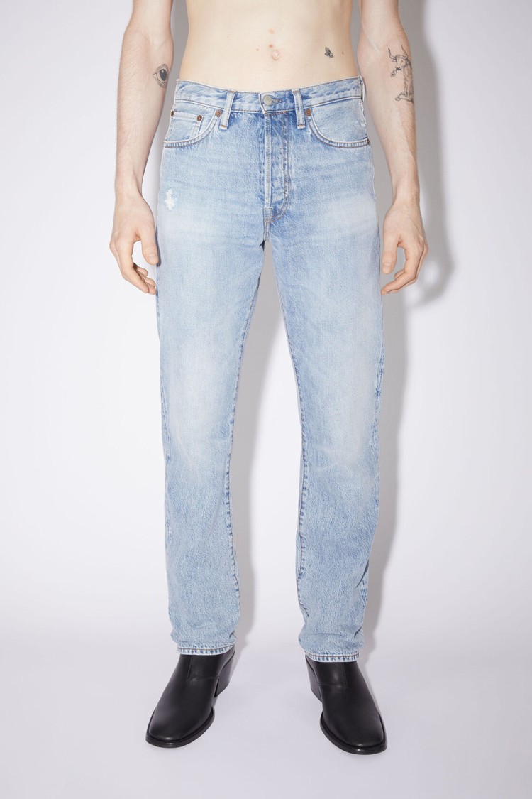 Light Blue Acne Studios Regular Fit -1996 Men\'s Jeans | RVYP-12396