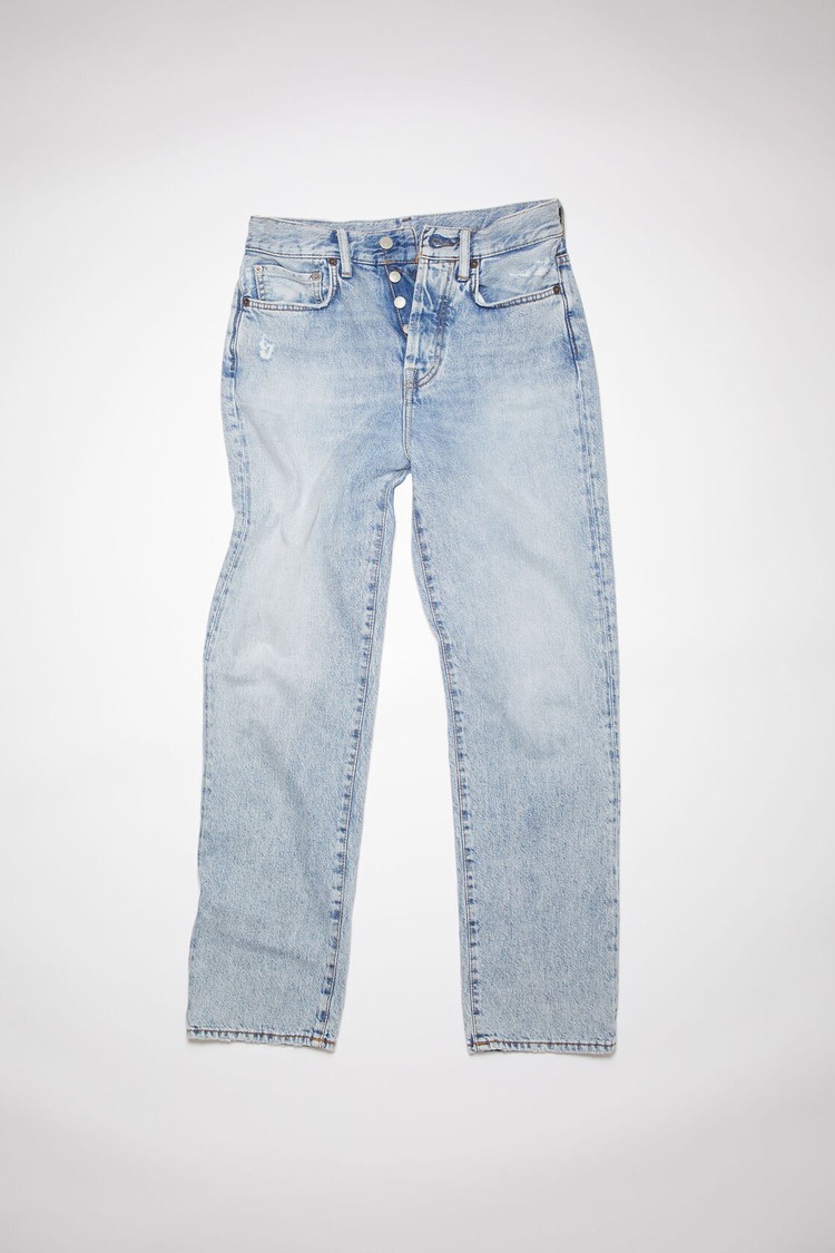 Light Blue Acne Studios Regular Fit - Mece Women's Jeans | FRJT-87631