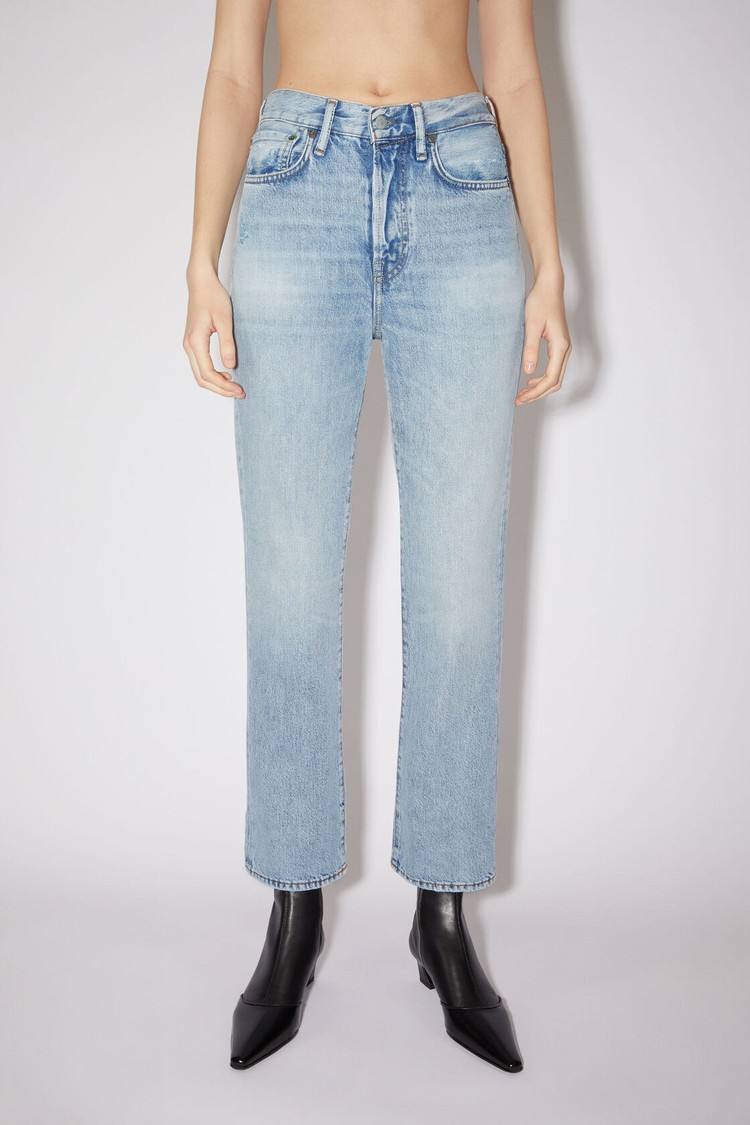 Light Blue Acne Studios Regular Fit - Mece Vintage Women\'s Jeans | HGFK-92738