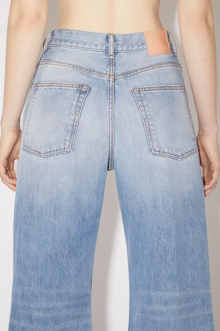 Light Blue Acne Studios Relaxed Fit - 2022 Women's Jeans | RSTG-51293