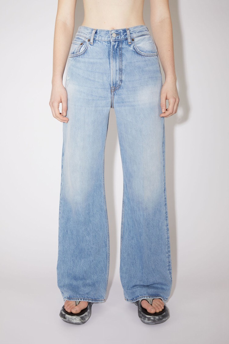 Light Blue Acne Studios Relaxed Fit - 2022 Women\'s Jeans | RSTG-51293