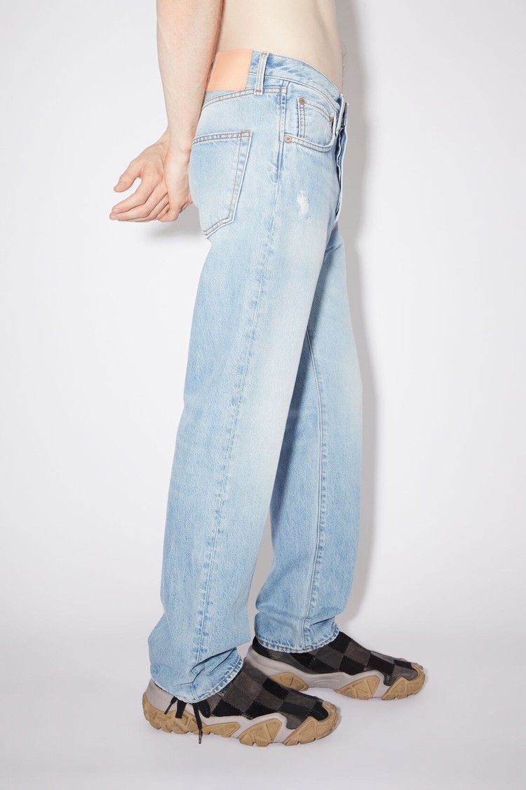 Light Blue Acne Studios Relaxed Fit - 2003 Men's Jeans | XQYC-35496