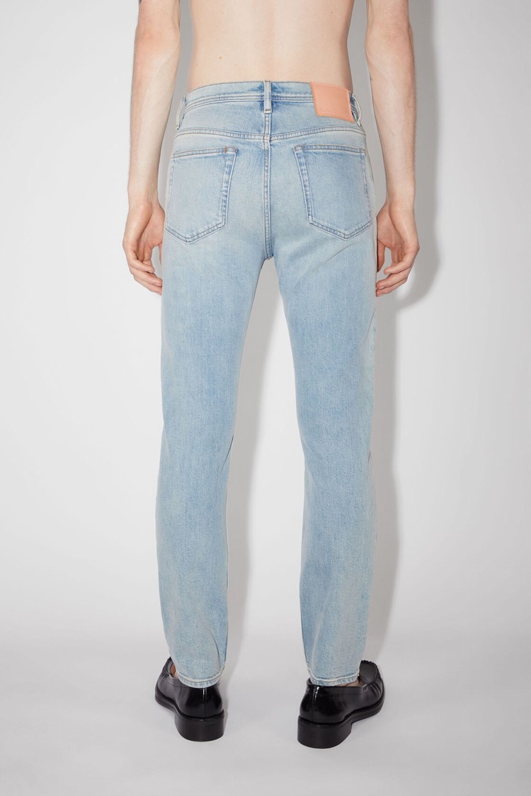 Light Blue Acne Studios Slim Fit - River Men's Jeans | KLNY-50786