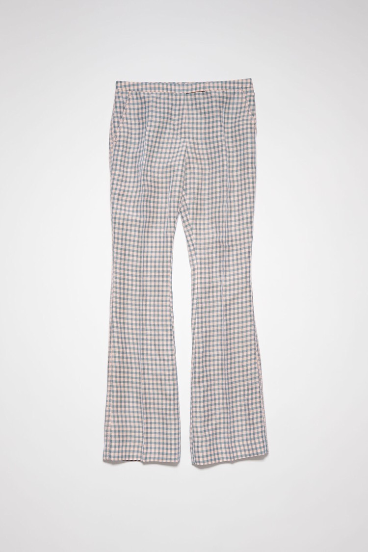 Light Blue / Pink Acne Studios Tailored Women's Trousers | ZQSC-39187