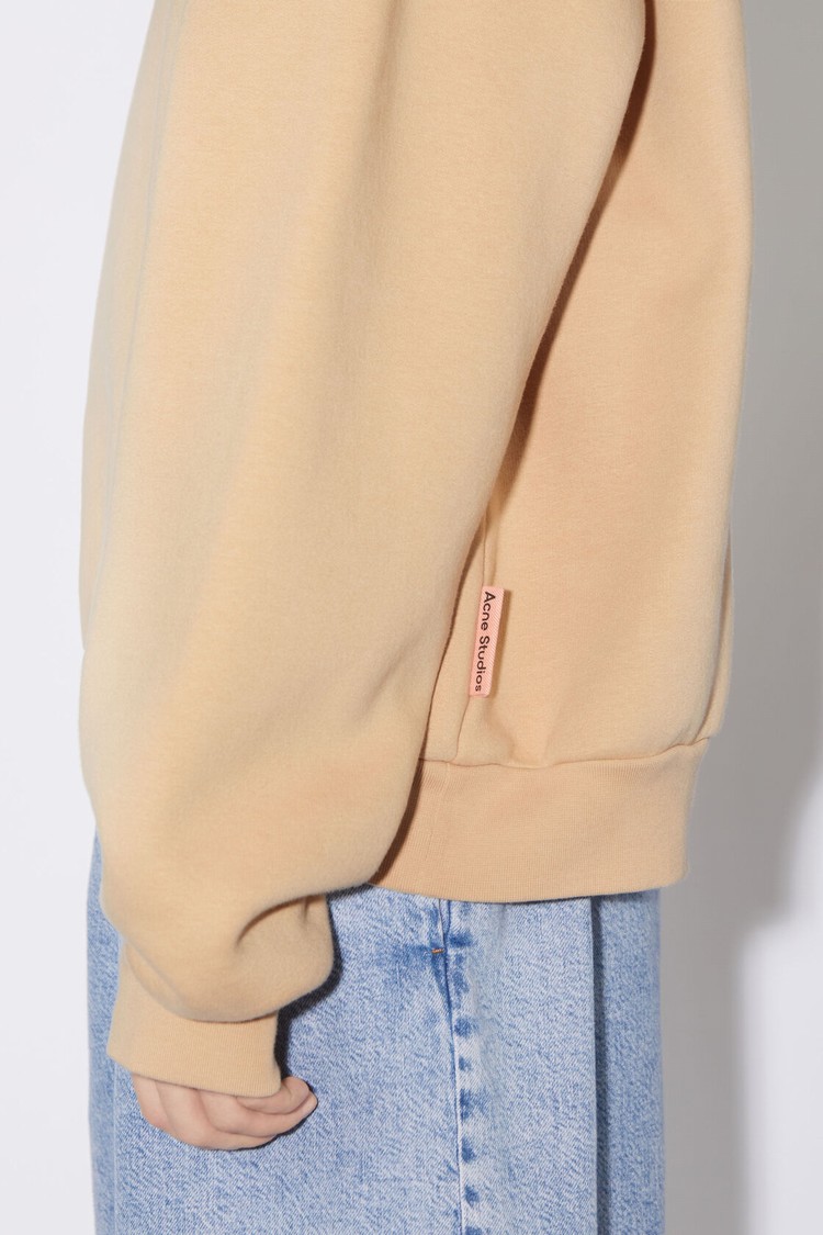 Light Brown Acne Studios Crew Neck Men's Sweatshirts | KDSI-76519