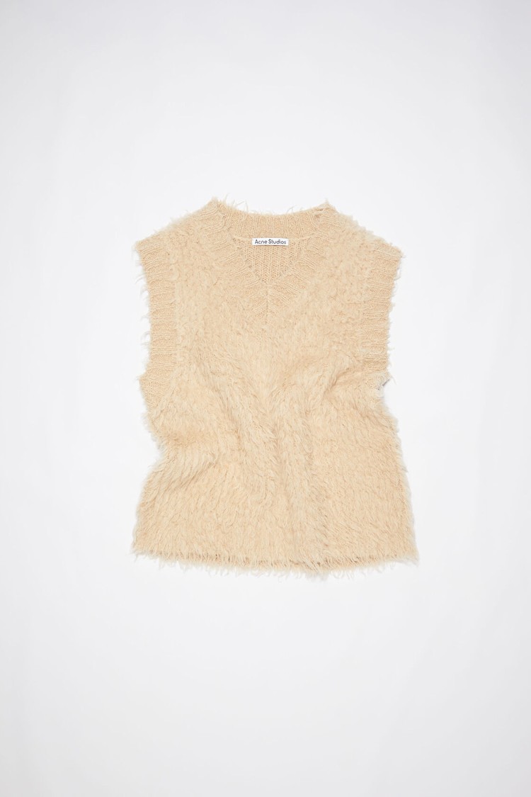 Light Brown Acne Studios Fluffy Merino Women's Knitwear | KETG-18943