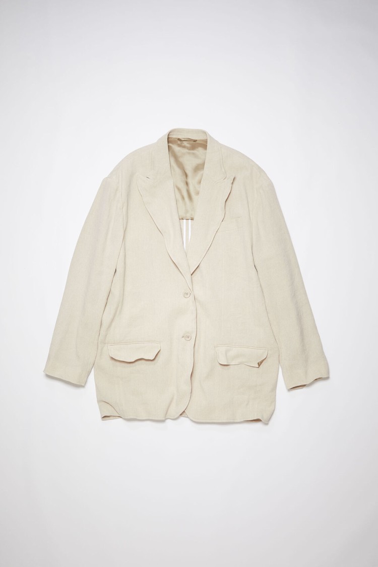 Light Brown Acne Studios Single-breasted Women's Jackets | KCFD-56138