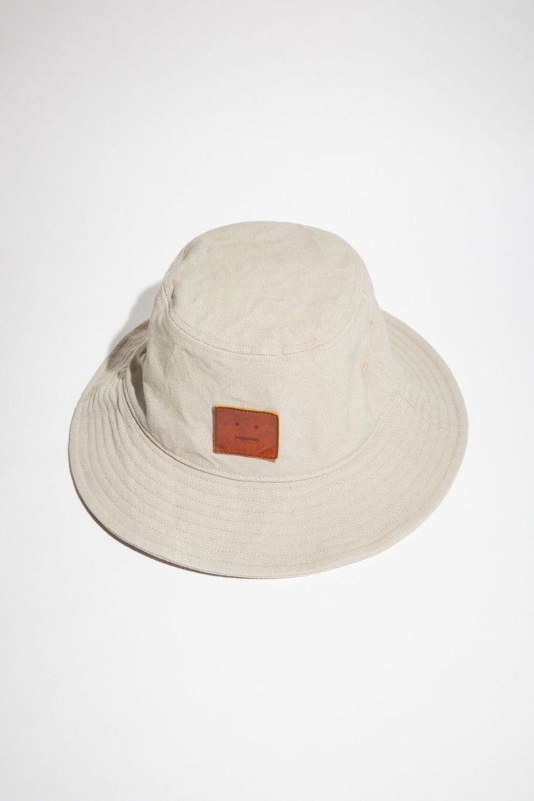 Light Brown / Beige Acne Studios Canvas Bucket Hats | RNGI-68240