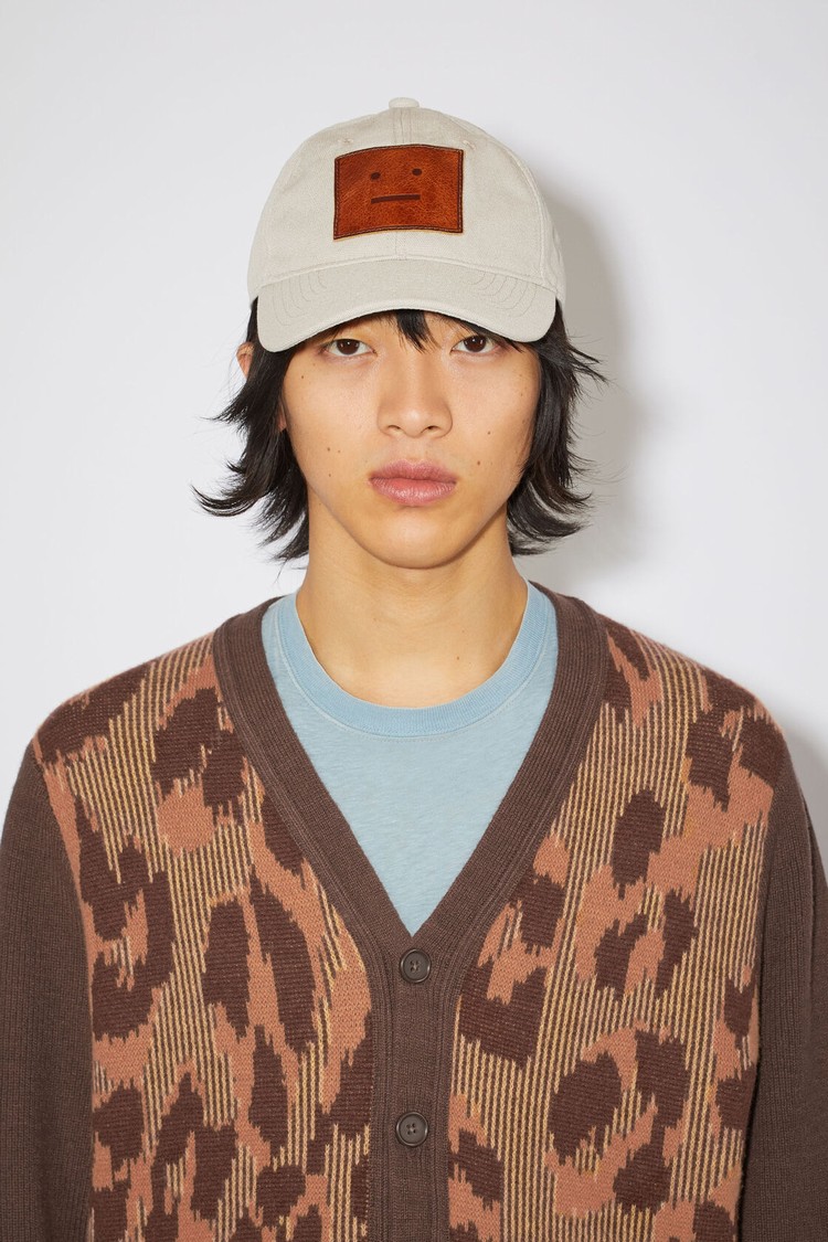 Light Brown / Beige Acne Studios Cotton Baseball Caps | ABGP-69258