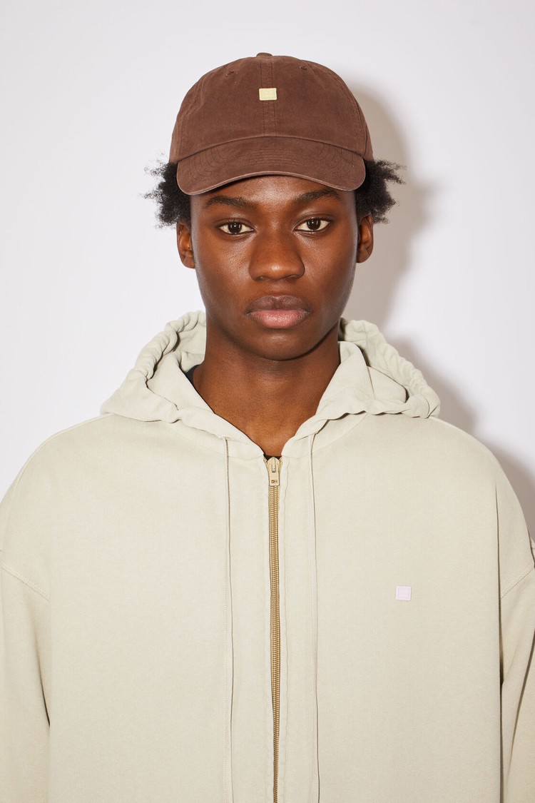 Light Brown / Beige Acne Studios Hooded Men's Hoodie | NBMO-31609