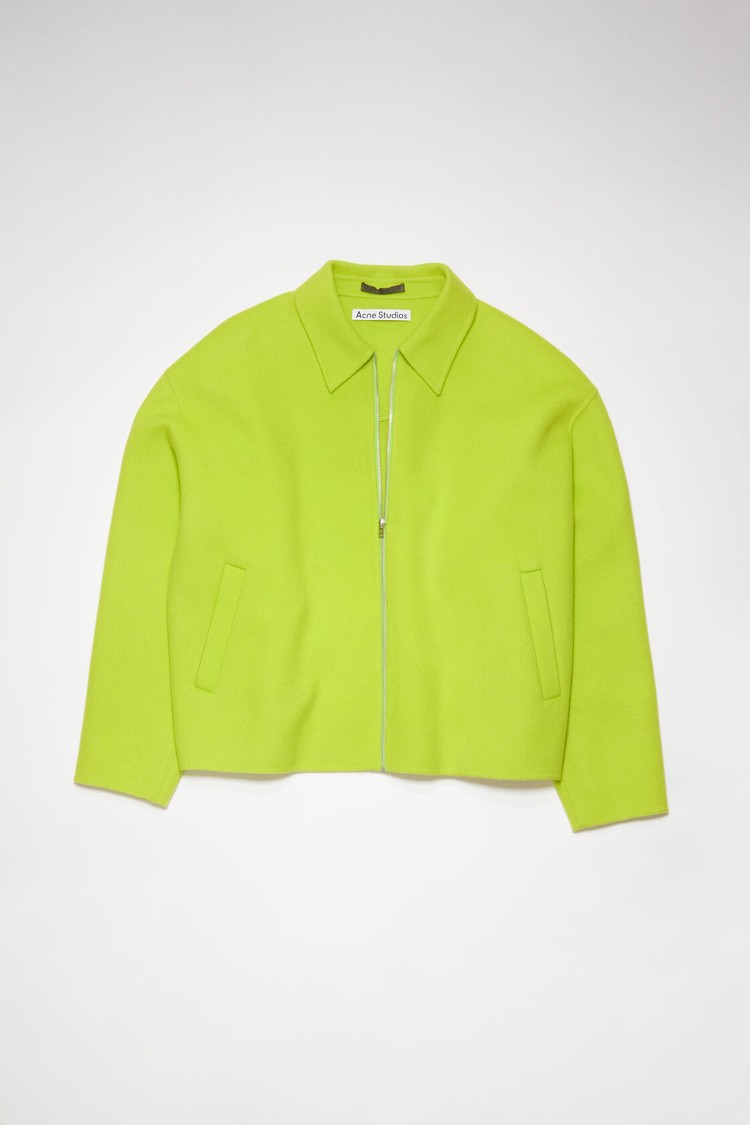 Light Green Acne Studios Wool Men's Jackets | OACR-70284