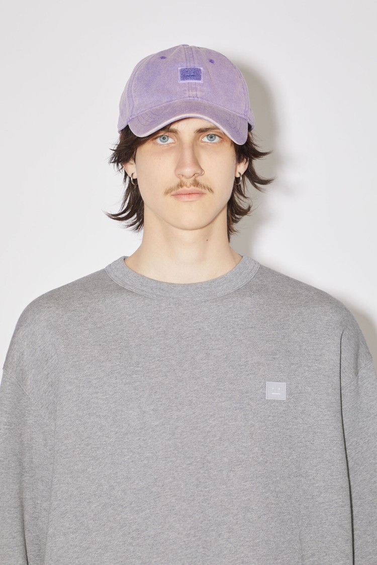 Light Grey Acne Studios Crew Neck Men's Sweatshirts | BKJX-90654