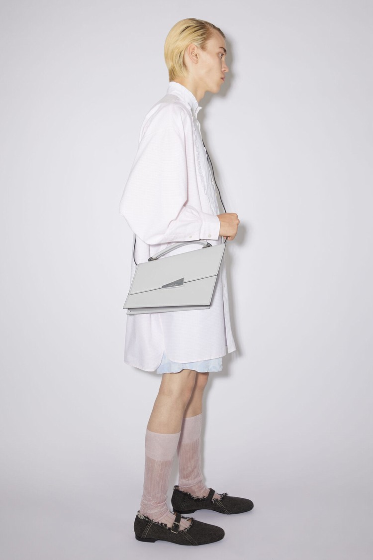 Light Grey Acne Studios Distortion Handbag | IBXF-97432