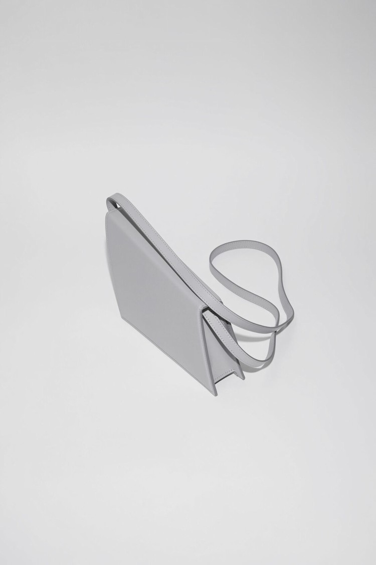 Light Grey Acne Studios Distortion Micro Bags | WOTD-68302